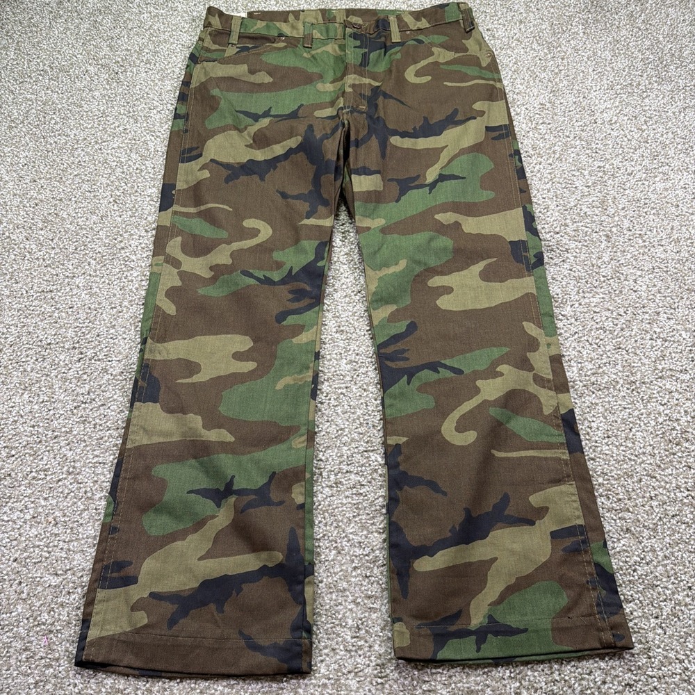 80s Cabelas Woodland Bootcut  Riveted 5 Pocket Style Pants Made In USA 37/29